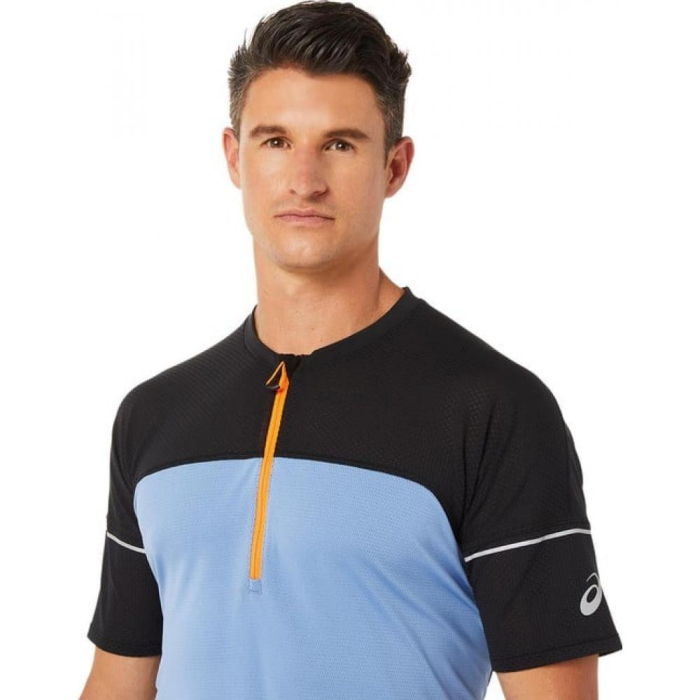 TRICOU ASICS FUJITRAIL BLUE BLACK [2]