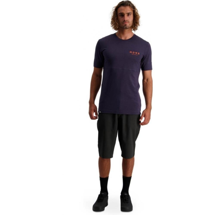 Tricou ciclism merino MONS ROYALE M CADENCE T 9 IRON [4]