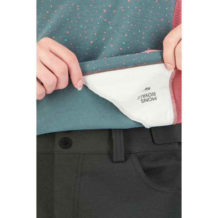 Tricou ciclism merino Mons Royale W Redwood Enduro VT Terracotta / Terrazzo [4]