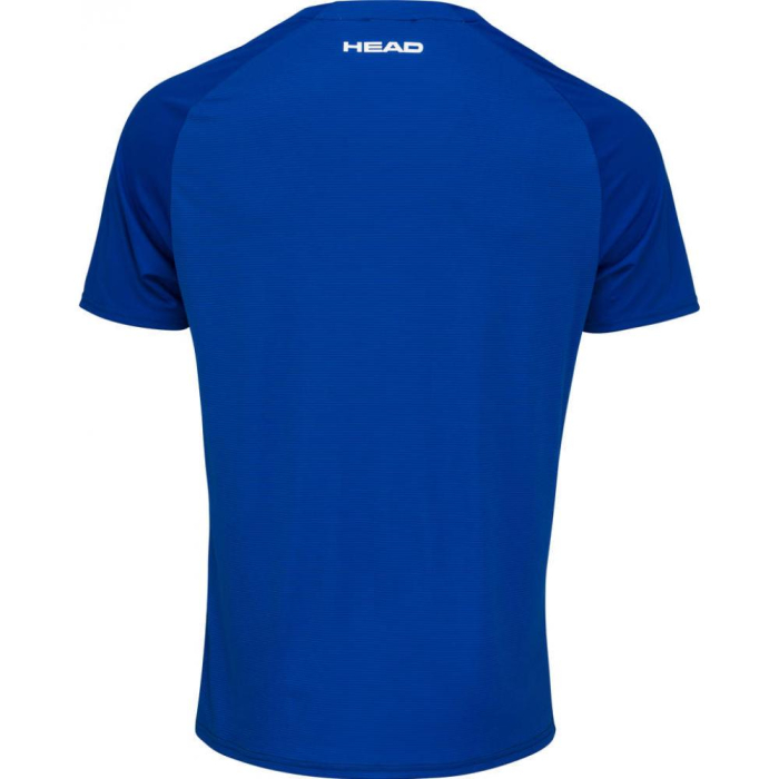 Tricou Head TOPSPIN Juniori royal blue/print vision [2]