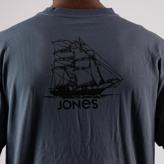 Tricou Jones TRUCKEE BACK PRINT SS ASH BLUE [4]