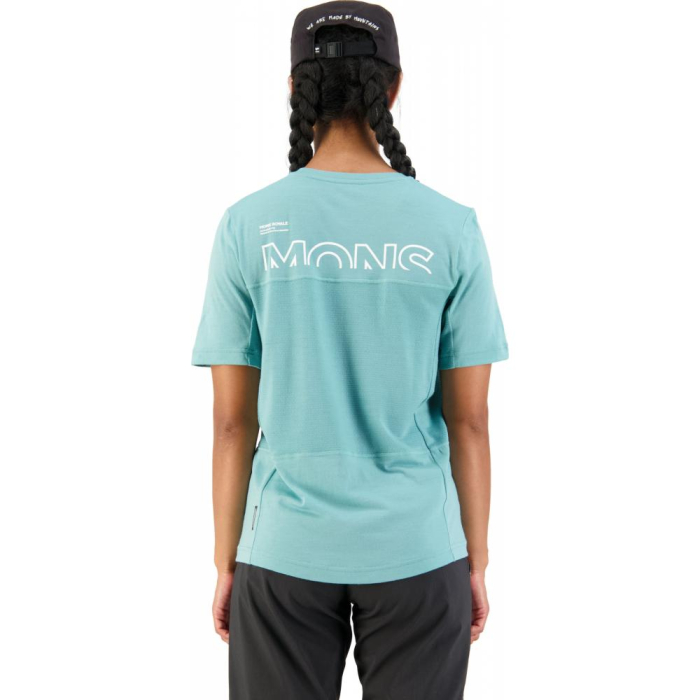 Tricou merino ciclism Mons Royale Tarn Merino Shift Tee Sage [5]