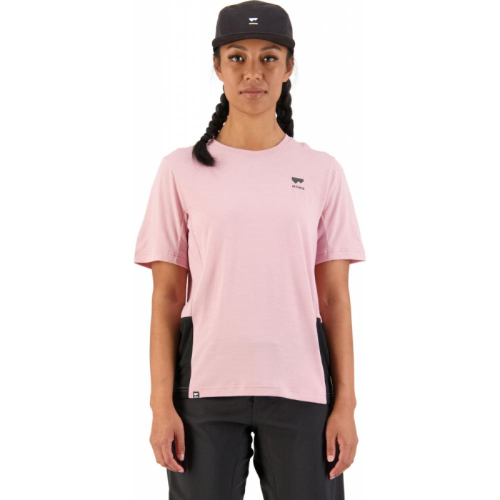 Tricou merino ciclism Mons Royale W Tarn Merino Shift Tee Black Candy [2]