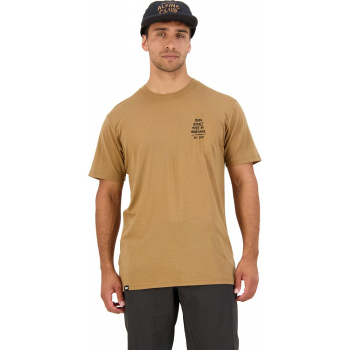 Tricou merino Mons Royale M Icon Thirt Toffee [2]
