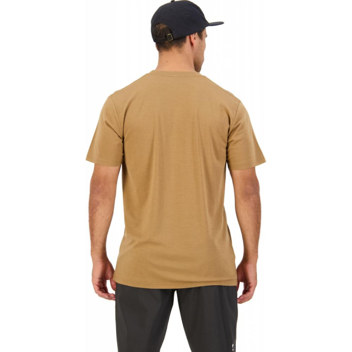 Tricou merino Mons Royale M Icon Thirt Toffee [4]