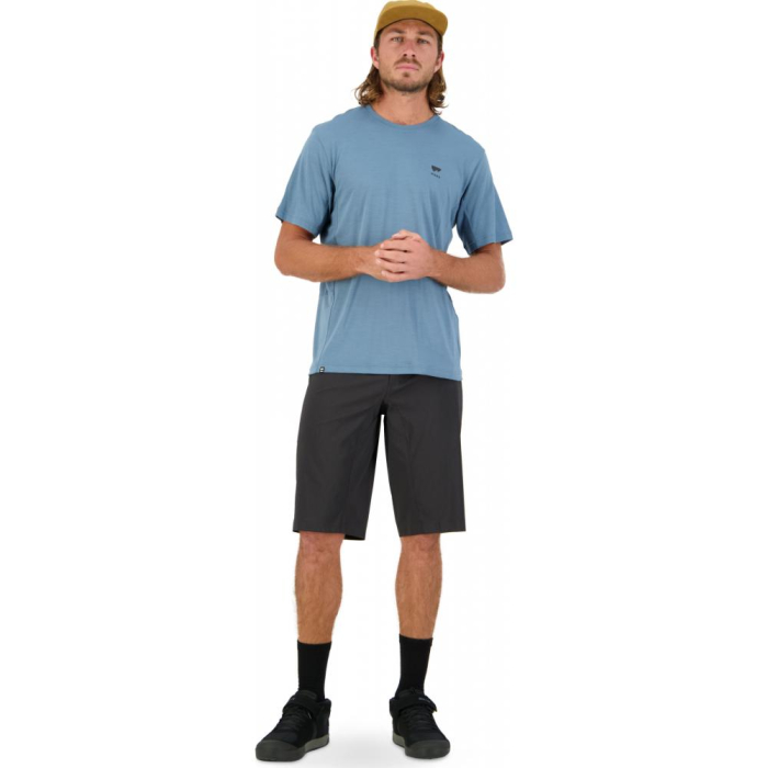 Tricou merino Mons Royale M Tarn Merino Shift Thirt Blue Slate [5]