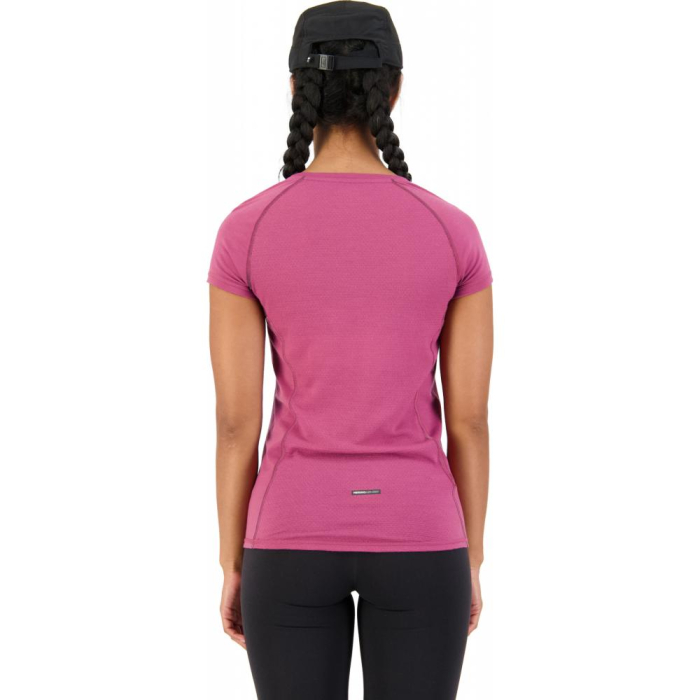 Tricou merino Mons Royale W Bella Tech Tee Berry [3]