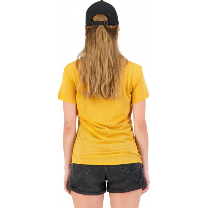 Tricou merino Mons Royale W Zephyr Merino Cool Tee Gold [2]