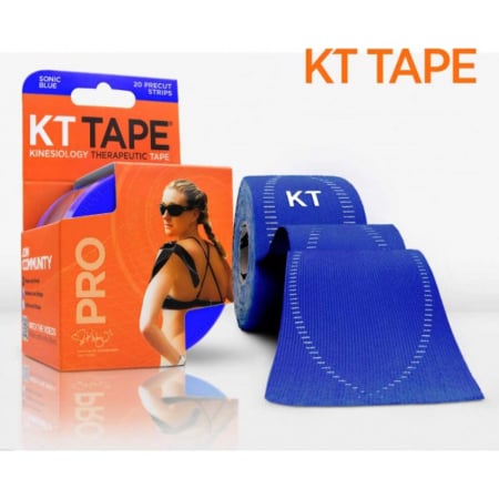 Medicina Sportiva - Benzi Kt Tape Pro Synthetic Precut Blue