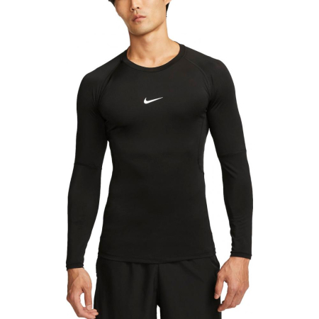 Tenis de camp - BLUZA NIKE M NP PRO DRI-FIT TIGHT BLACK