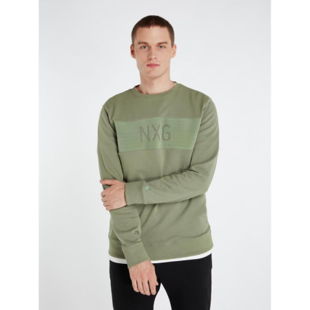 Mid layer - Bluza Protest NXGKEETON sweatshirt Green Spray