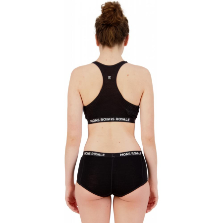 Boxeri merino Mons Royale Sylvia Boyleg Black [1]