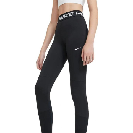 Pantaloni tenis - Colanti NIKE Juniori G NIKE PRO TIGHTS Black