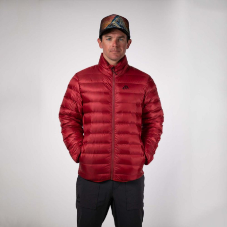 Geci - Geaca Jones Barbati Re-Up Down Puffy Red 5K