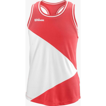 Tenis de camp - Maiou WILSON JUNIOR GIRLS TEAM 2 ORANGE