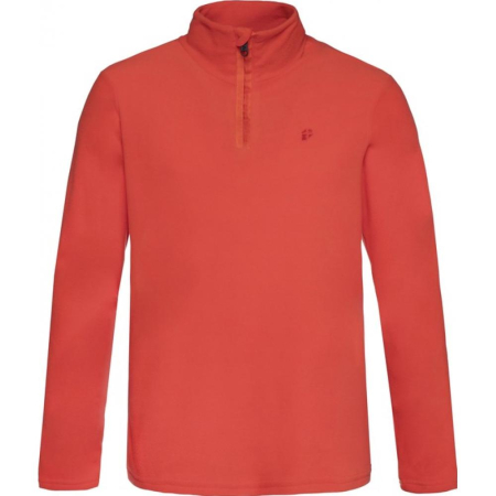 Mid layer - Midlayer Protest PERFECTO 1/4 zip top Orange Fire