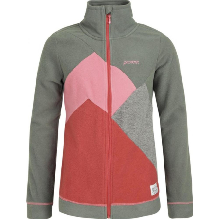 Mid layer - Midlayer Protest PRTANNELOT JR full zip top Mistygreen