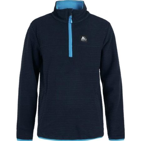 Mid layer - Midlayer Protest Prtseb Copii 1/4 Zip Top Deep Ocean