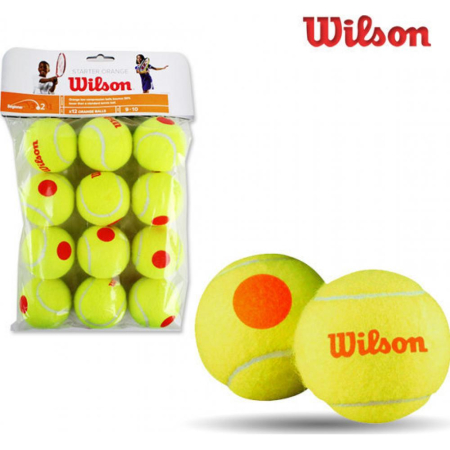Mingi tenis - Mingi Wilson STARTER ORANGE TBALL 12PACK