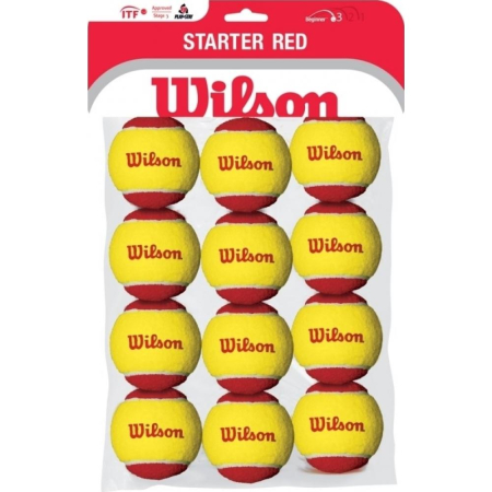 Tenis de camp - Mingi Wilson Starter Red TBALL 12PACK