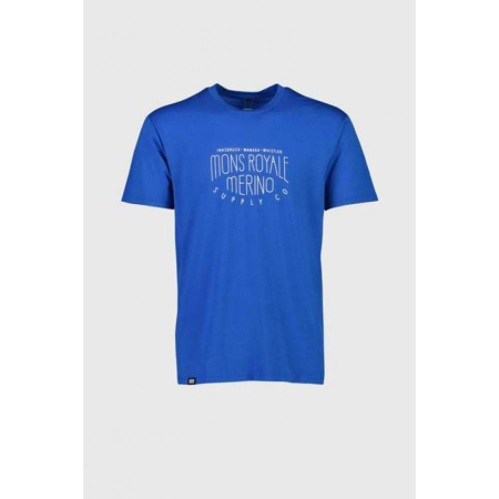 MONS ROYALE TRICOU ICON T-SHIRT REBEL BLUE [1]
