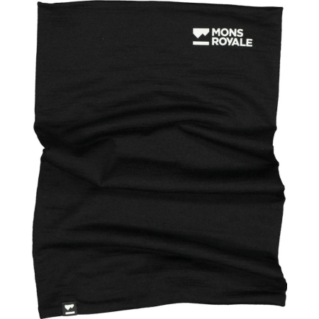 Neck merino Mons Royale Double Up Black [0]