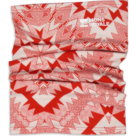 Imbracaminte - Neck Mons Royale Daily Dose Merino Flex 200 Retro Red Nordtek