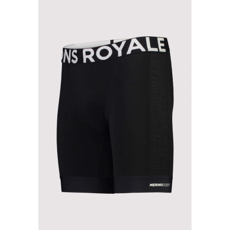Outdoor - Pantaloni ciclism merino MONS ROYALE M EPIC BIKE LINER BLACK