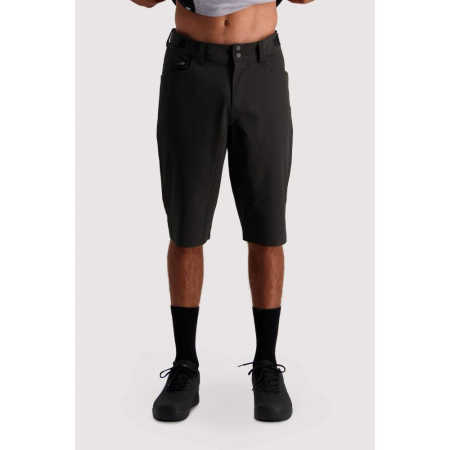 Pantaloni ciclism merino MONS ROYALE M MOMENTUM 2.0 BIKE BLACK [0]
