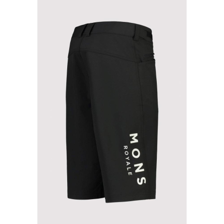 Pantaloni ciclism merino MONS ROYALE M MOMENTUM 2.0 BIKE BLACK [4]