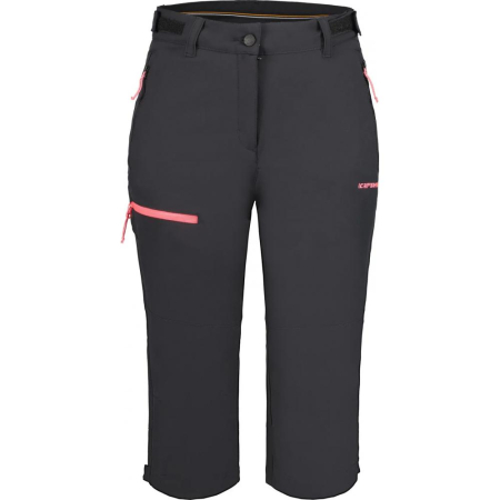 Outdoor - Pantaloni drumetie ICEPEAK BEATTIE WOMEN 3/4-OUTDOOR Black