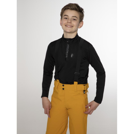 Pantaloni Protest Bork Copii Dark Yellow 10K [4]