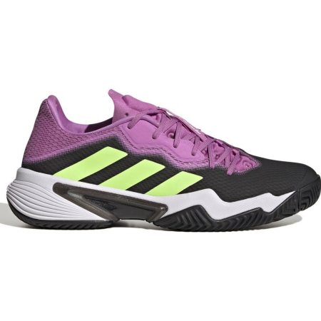 Tenis de camp - PANTOFI ADIDAS BARRICADE AC Carbon/Green/Lilac
