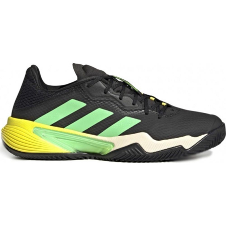 Tenis de camp - PANTOFI ADIDAS BARRICADE CLAY CLOUD WHITE/BEAM GREEN/BEAM YELLOW
