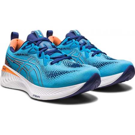 Alergare - PANTOFI ASICS Men GEL-CUMULUS 25 ISLAND BLUE/SUN PEACH