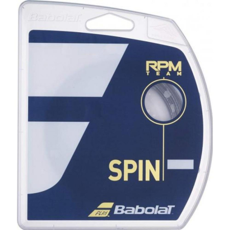 Tenis de camp - Racordaj Babolat RPM Team Negru 1.25 - 12m