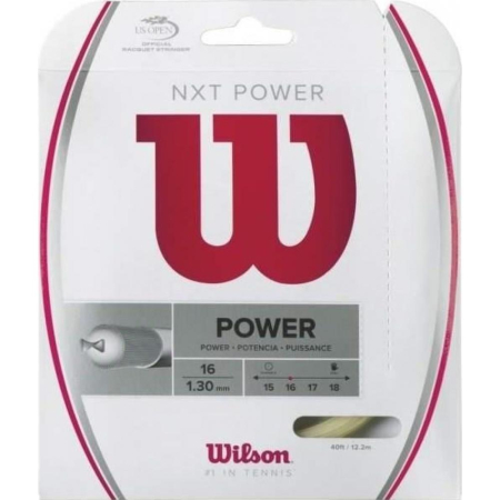 Tenis de camp - Racordaj Wilson NXT Power 16