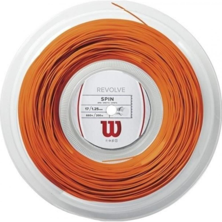 Tenis de camp - Racordaj Wilson Revolve 17 Reel Orange