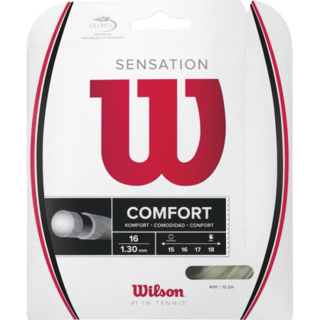 Tenis de camp - Racordaj Wilson Sensation 16 Natural