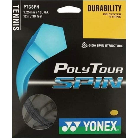 RACORDAJ YONEX POLY TOUR SPIN 125 black [0]