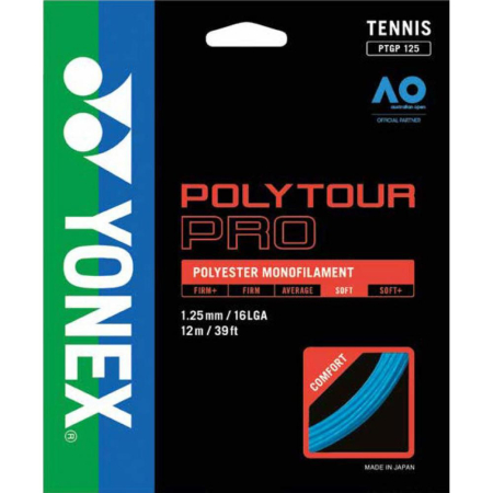 Tenis de camp - Racordaj Yonex Poly Tour Pro Blue - 1.25 mm