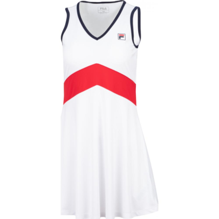 Tenis de camp - ROCHIE FILA Gloria WHITE/RED