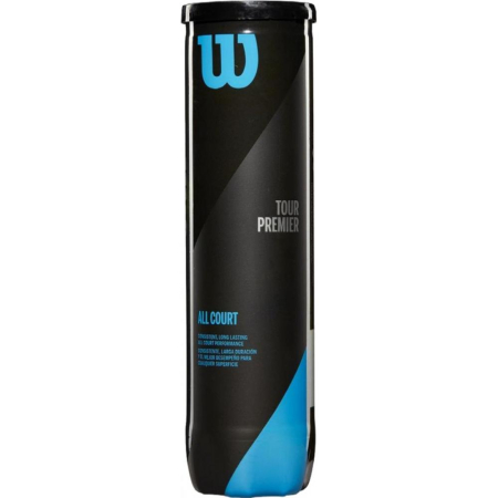 Tenis de camp - Set mingi tenis Wilson Tour Premier All Court, 4 mingi set