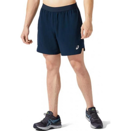 Alergare - SHORT ALERGARE ASICS ROAD 7IN BLUE NAVY
