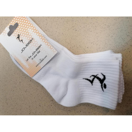 Tenis de camp - Sosete Joybek set de 2 perechi albe