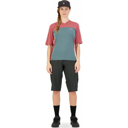 Tricou ciclism merino Mons Royale W Redwood Enduro VT Terracotta / Terrazzo [5]