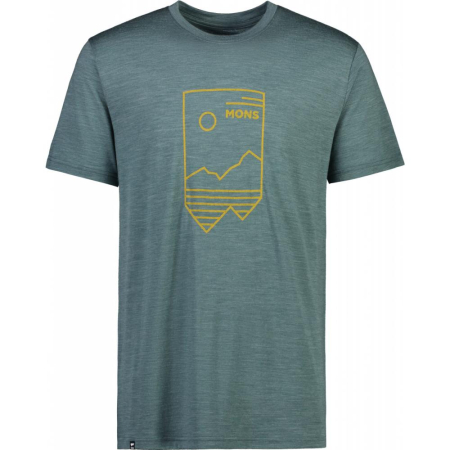 Tricou merino Mons Royale M Zephyr Merino Cool Thirt Burnt Sage [0]