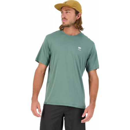 Tricou merino Mons Royale Tarn Merino Shift Thirt Burnt Sage [1]