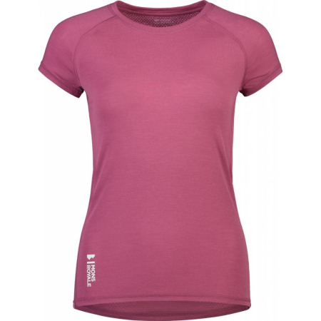 Tricou merino Mons Royale W Bella Tech Tee Berry [0]