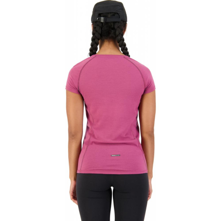 Tricou merino Mons Royale W Bella Tech Tee Berry [2]